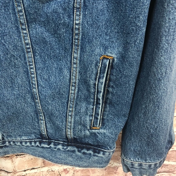 Levi’s Levi Strauss Mens XL Denim Blue Jean Jacket - Picture 6 of 9